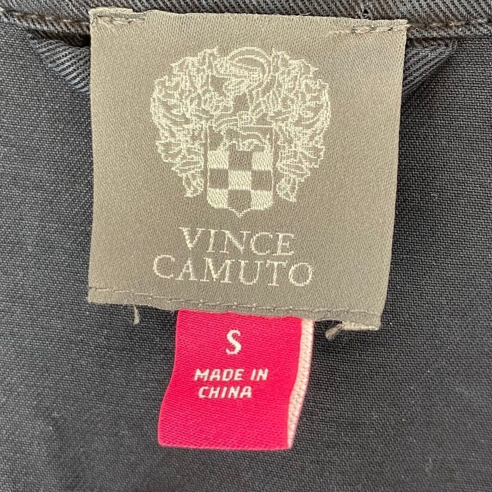 Vince Camuto navy tencel denim style jacket S - Picture 6 of 8